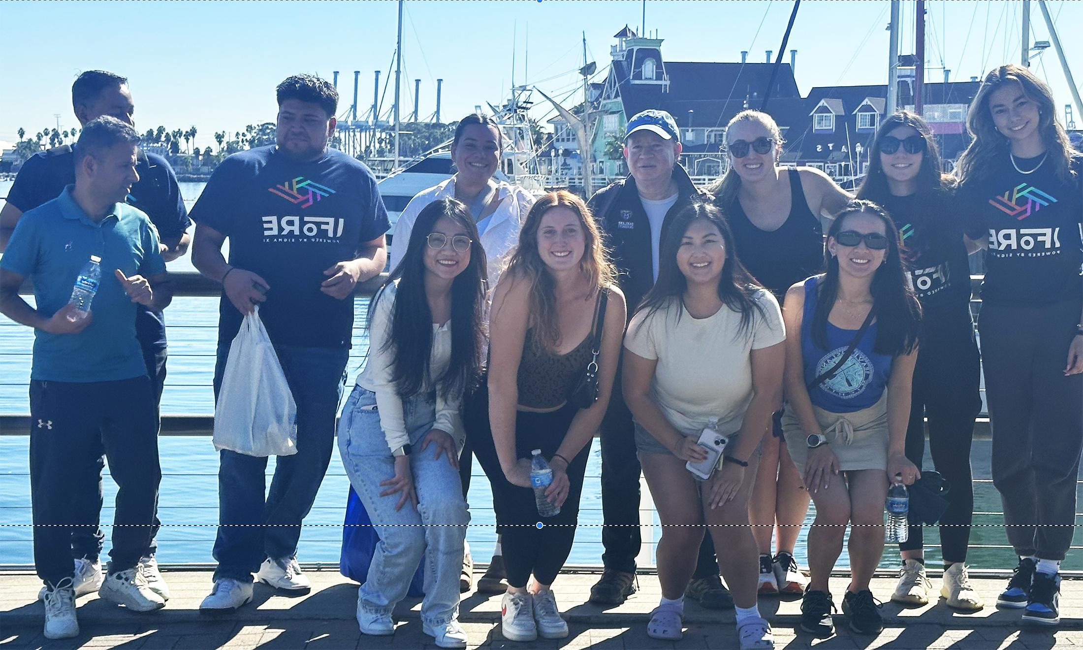 Back row: Daniela Meson De La Fuente, Kristin Henein, Morgan Markel, Shailesh Lal, Vereena Salib, Saul Ruiz, Niraj Chaudry, Niraj Dhakal; Front row: Olivia Racette, Molly Vue, Danielle Dorsen, Huong T